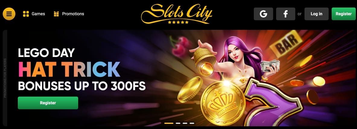 slots city online casino